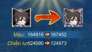 Ninja Rebirth - indra transcend+2 - review skill4+ arena test - Xdua 22x Grim attack.