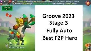 Lords Mobile: Limited Challenge Groove Danger 2023 Fully Auto Stage 3