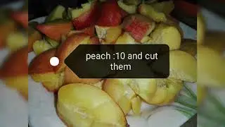 Peach juice #healthydrink #aaroo ka juice ( fruit juice) refreshing drink ,