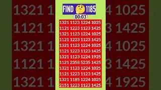Can You Beat This 10-Second IQ Challenge