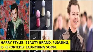 Harry Styles Pleasing Beauty Brand Nail Polish and New Beauty Products (Launching on 29th Nov)