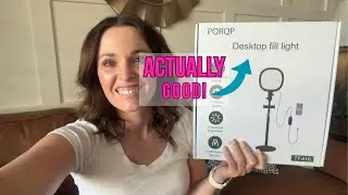HONEST REVIEW of Top Rated Desk Ring Light by PQRQP