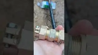Water line temporary fix #diy #plumbing #home