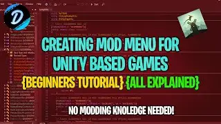 Creating a Mod Menu for Unity based Games {Beginners Tutorial}{All Explained}