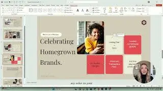 How to Match Colors Using Eyedropper Tool in PowerPoint - Class - 4