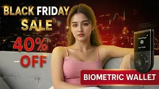 40% OFF on D'cent Biometric Wallet || Black Friday biggest Sale 