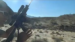 AR-10 308 Bear Creek Best shooting Ever 4 shots into a can 250 yards