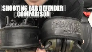 Peltor SportTac vs Howard Leight Impact sport shooting ear defenders