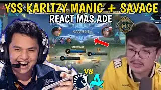 YSS KARLTZY MENGGILA !! REACT MASADE AURORA GAMING VS TLPH !! BABAK KNOCKOUT M7 MATCH 3 