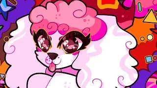 17&deg; Original art Xmas dog - Drawing live - English/Espa&ntilde;ol -