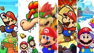 Evolution of Mario RPG Games (1996 - 2024)