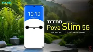 Tecno Pova Slim 5G Price, Official Look, Design, Camera, Specifications, 8GB RAM, Features | #tecno