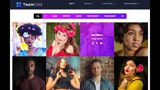 Team Grid - Team Member Showcase WordPress Plugin & Team Editor