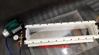 Vacuum Box For flat plate weld joints LED LIGHTS www.bhfvacuum.com