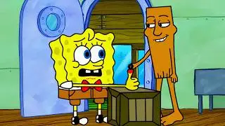 SpongeBob Removing a Splinter (Italian Brainrot Funny Animation)