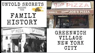 Secret Family History Joes Pizza NYC (PIZZA for Hollywood Stars)