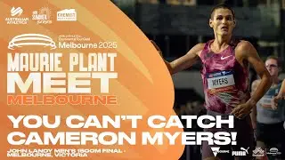 John Landy Men's 1500m Final | 2025 Maurie Plant Meet - Melbourne
