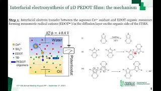 Electrosynthesis of 2D Conducting Polymer Films at an Electrified Liquid|Liquid Interface