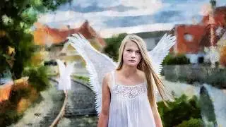 ♪♫ &hearts; Angels &hearts; ♪♫ ~ Beautiful Fine Art With Music ~ Stop-Motion Video ( FULL HD )