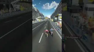 De Lie ahead of Philipsen? ⚡ #tdf  #tdf24  #tourdefrance  #tourdefrance2024  #cycling