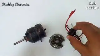 How to change motor carbon || DC fan motor repair at home urdu & hindi