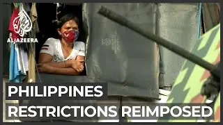Philippines surge: Restrictions reimposed in Manila