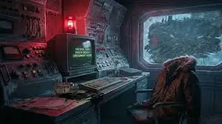You Are Not Alone. | Arctic Blizzard Ambience & Dark Sci-Fi Drone (4K)