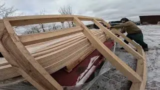 Shipping Container Sauna build #1