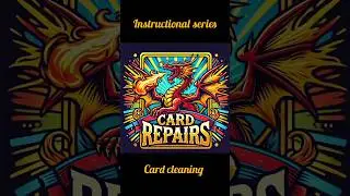 Pok&eacute;mon Card cleaning. Institutional series part:1 #pokemon #pokemontcg