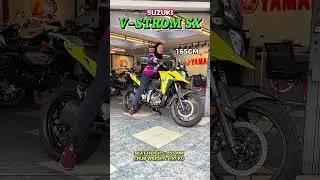 Suzuki V-STROM 250 SX Seat Height Test 🔥 #darmamotor #suzuki #vstrom250 #seatheight #fyp