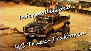 Intermodellbau 2010 in Dortmund Germany - Rc Trucks und Traktoren (Trecker 1:8, 1:14) als RC Modell
