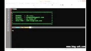 6 - دورة php/mysql - شرح تضمين اكواد html/css داخل ملف php