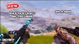 New Krig 6 Earth's Crust and Rus-Frost Legend Expansion! Solo Vs Squad Blackout