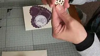 Stash busting #11  - one male card and couple of puprle ladies