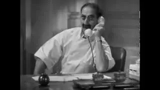 Dr. Hackenbush Stalls Mr. Whitmore - Phone Prank - The Marx Brothers in 