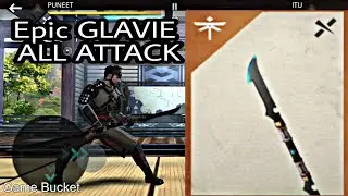 Shadow Fight 3 EPIC GLAVIE ALL ATTACKS & SHADOW ABILITY