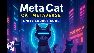 Cat Metaverse Game Template 🐾 | Unity Source Code (Android + iOS) playsourcecode.com