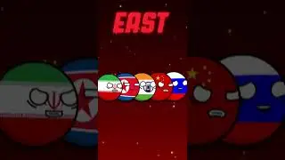 West VS East #countryballs