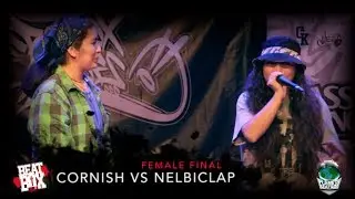 Cornish vs Nelbiclap | Female solo Final | Campeonato Nacional Beatbox Chile 2018.