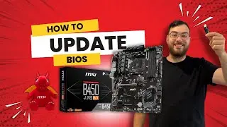 Обновление BIOS материнской платы MSI B450-A PRO MAX (пошаговое руководство)