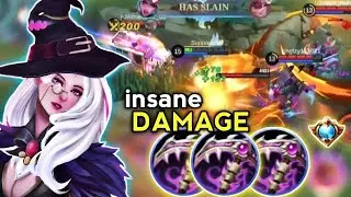 ALICE INSANE DAMAGE GAMEPLAY 2022 UNSTOPPABLE ~MLBB~