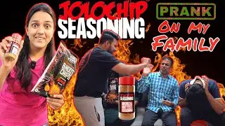 Spiciest Jolo Chip Seasoning Prank On Our Family🥵🌶 | @NikshriVlogs