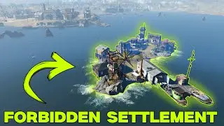 Скрытое островное поселение в Fallout 4 (здесь обычно строить нельзя)