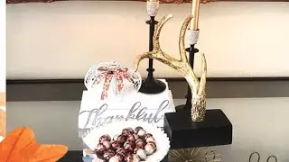 Glam  DIY Fall Home Decor| 2020| Home Decor On A Budget| Crafty Girl