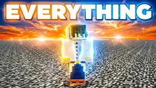I Beat Minecraft in a World Made ONLY of Bedrock