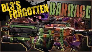BL3's Forgotten - Boring Burst - Barrage Legendary Dahl AR Showcase & Guide