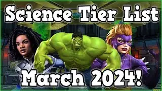 MCOC Science Tier List! Tier List Week March 2024! | Marvel Contest of Champions