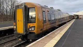 Class 172 Turbostar | 172338 + 172215 | Wrst Midlands Railway | Stourbridge Junction | 05/01/24
