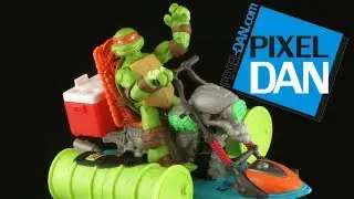 Nickelodeon Teenage Mutant Ninja Turtles Mutagen Ooze Sewer Cruiser Video Review