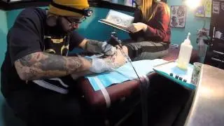 Lighthouse Tattoo Time-lapse